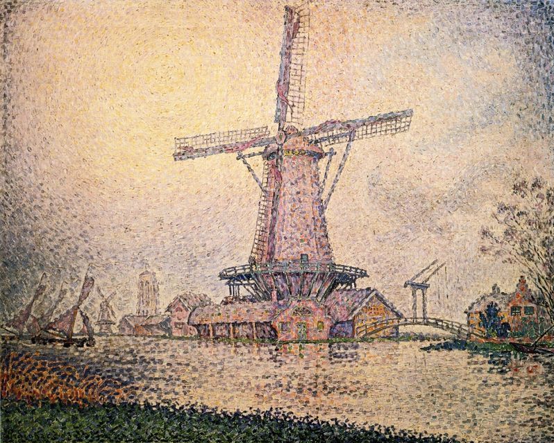 Paul Signac Dutch Mill at Edam